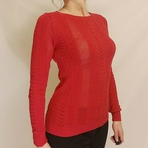 BP Fitted Red Sweater S